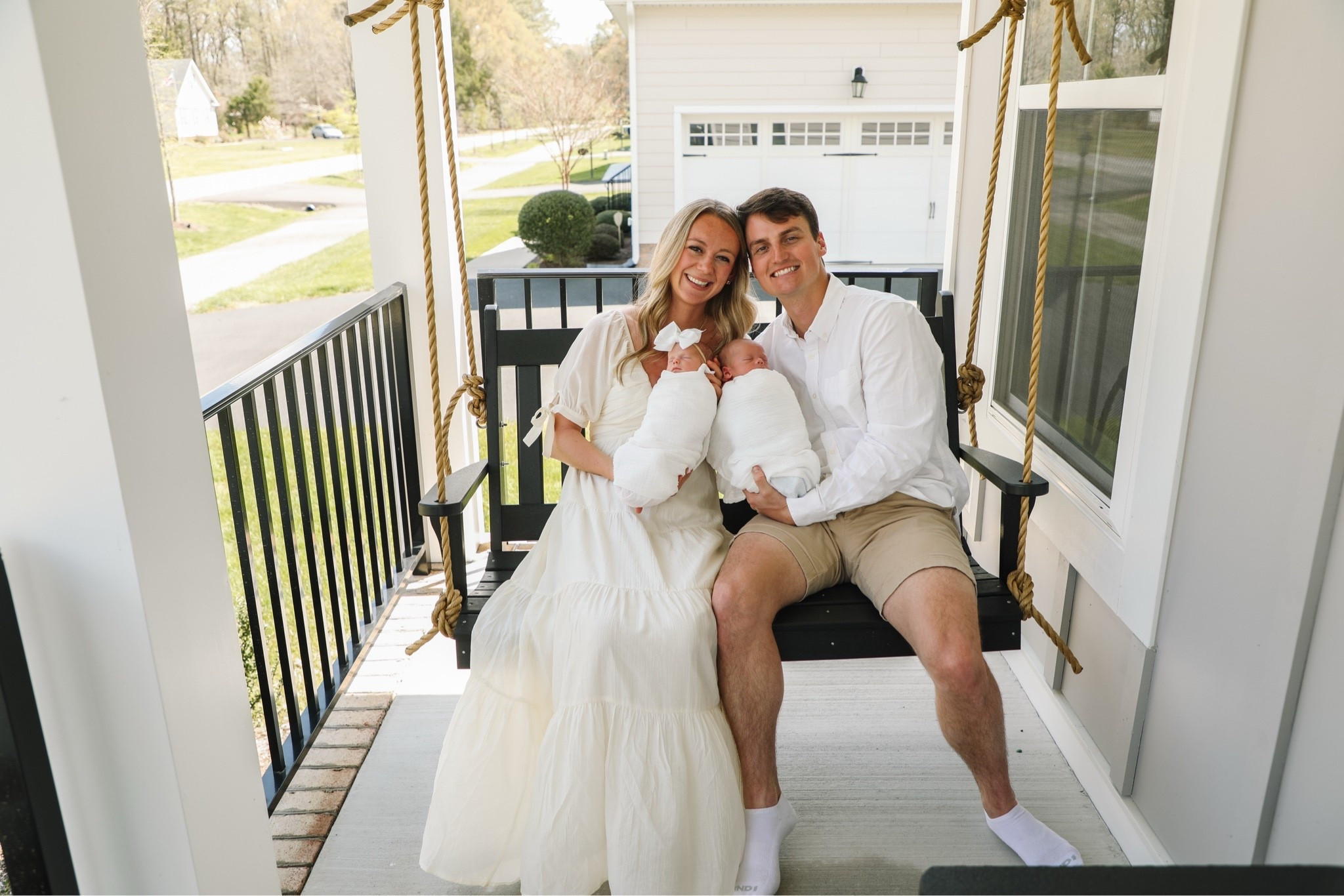 Newborn baby announcement in home family photos!

#LTKBaby #LTKKids #LTKmomlife