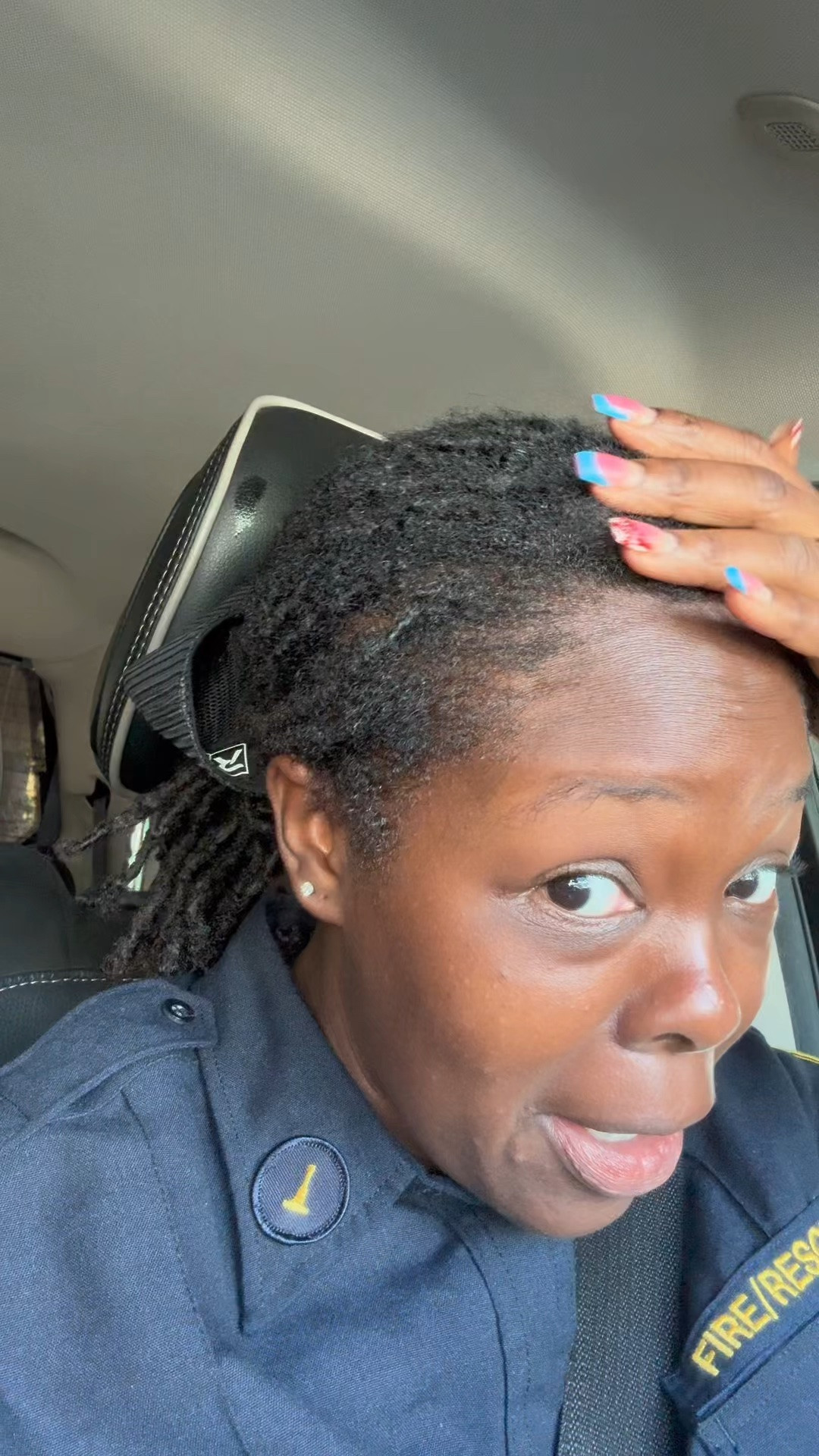 Quick overtime shift, then straight to my bestie’s shop for hair, nails, and toes 💅🏽 Supporting a local Black-owned business in Jacksonville always 👏🏽 We started adding Burmese bundles over my locs, but mom duties called first ⚾️📚 Had to run to Breland’s tournament before we could finish… just for it to get rained out 😂

And yes, I’m washing these white baseball pants AGAIN!

 #locstyles  #baseballmom
 #vlog
 #Locs  #burmesecurlyhair

#LTKdayinmylife #LTKselfcare #LTKBeauty