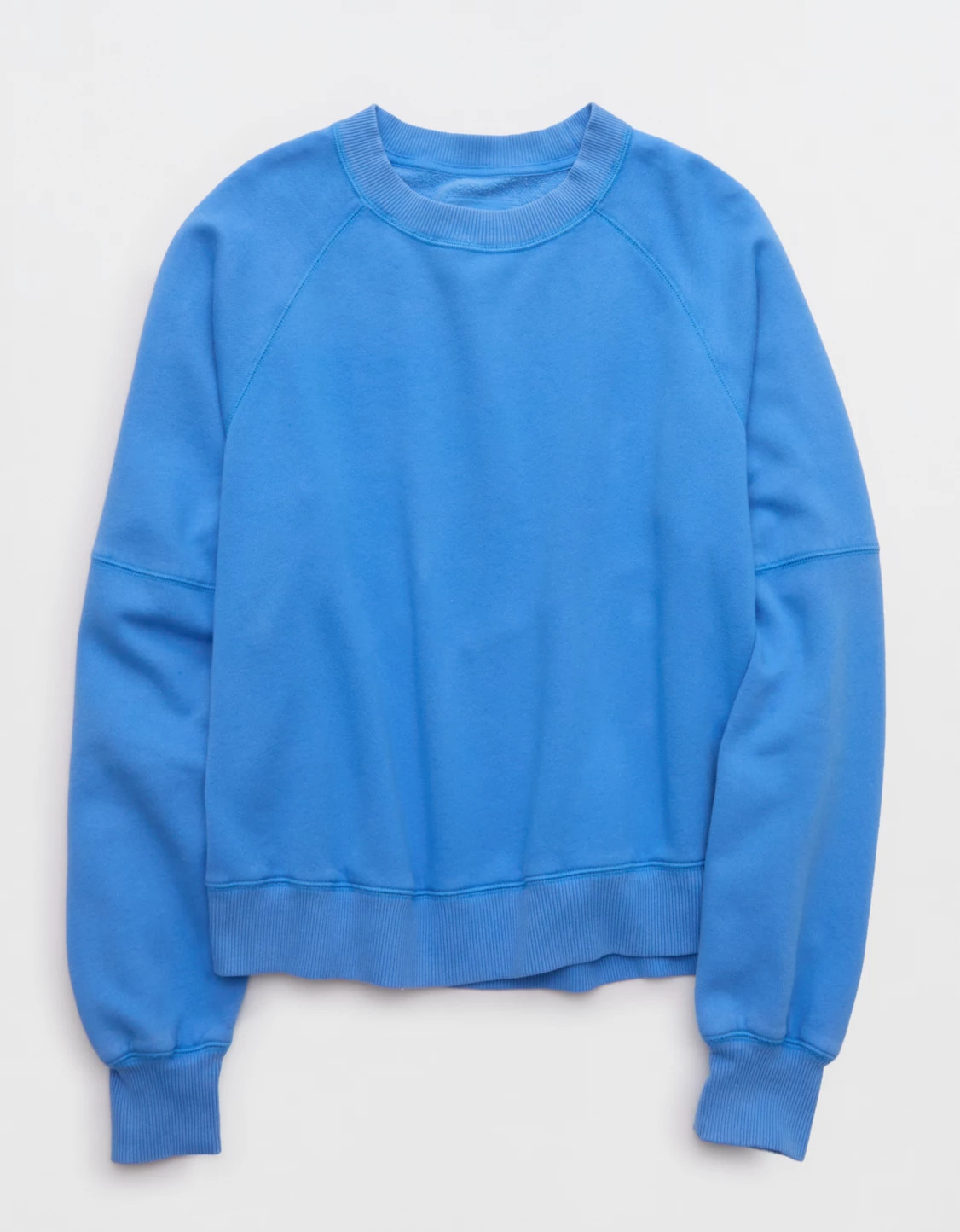 Aerie Go-To Classic Length Crew Sweatshirt | American Eagle Outfitters (US & CA)