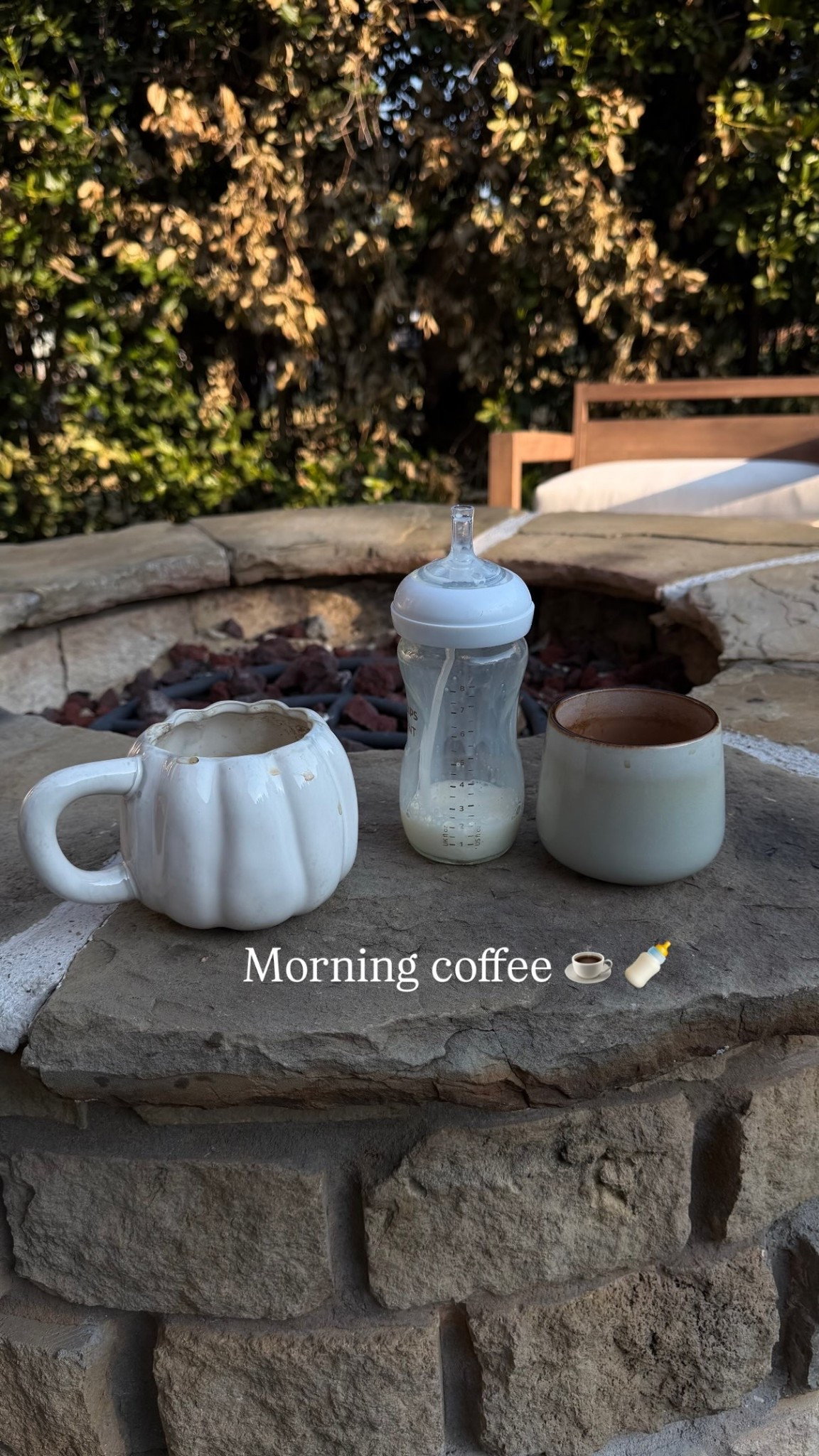 Morning coffee ☕️ 🍼

white pumpkin shaped mugs 🎃

#LTKHome #LTKSeasonal #LTKfoodie