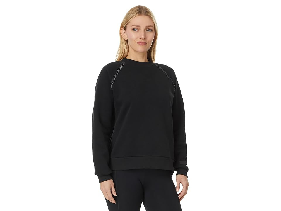 UGG Classic Crew Neck Women's Sweater Black : MD, Cotton/Leather/Polyester | Zappos