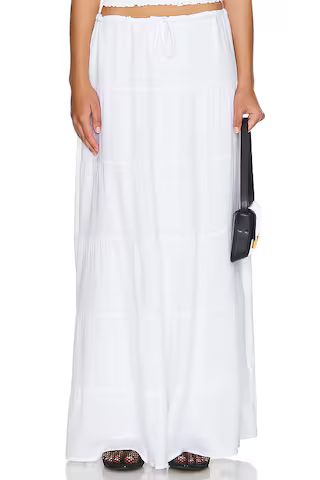 SNDYS Ophelia Skirt in White from Revolve.com | Revolve Clothing (Global)