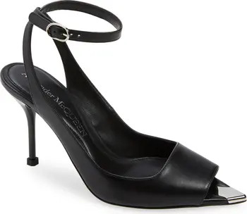 Alexander McQueen Punk Pointed Toe Sandal (Women) | Nordstrom | Nordstrom