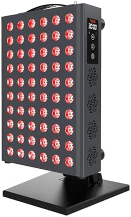 Hooga Red Light Therapy Panel for Face and Body, Red & Near Infrared LED Light with Timer and Sta... | Amazon (US)