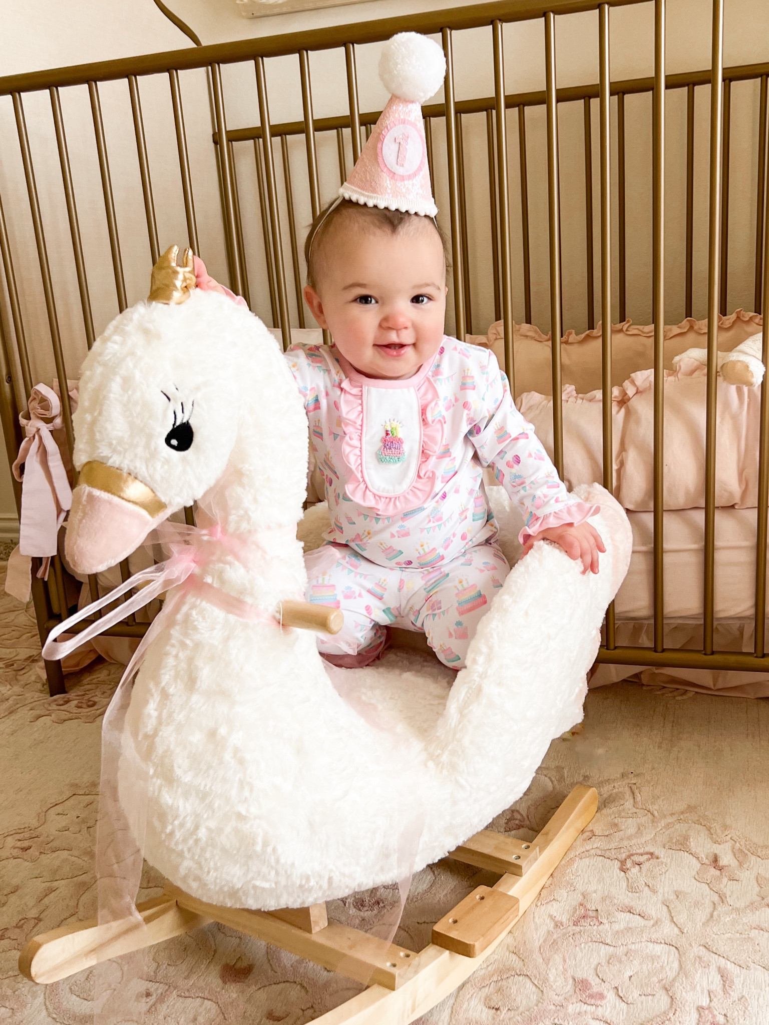 Mia’s birthday pajamas 
Bday 
Baby girl 
Kids

#LTKbaby #LTKfamily #LTKkids