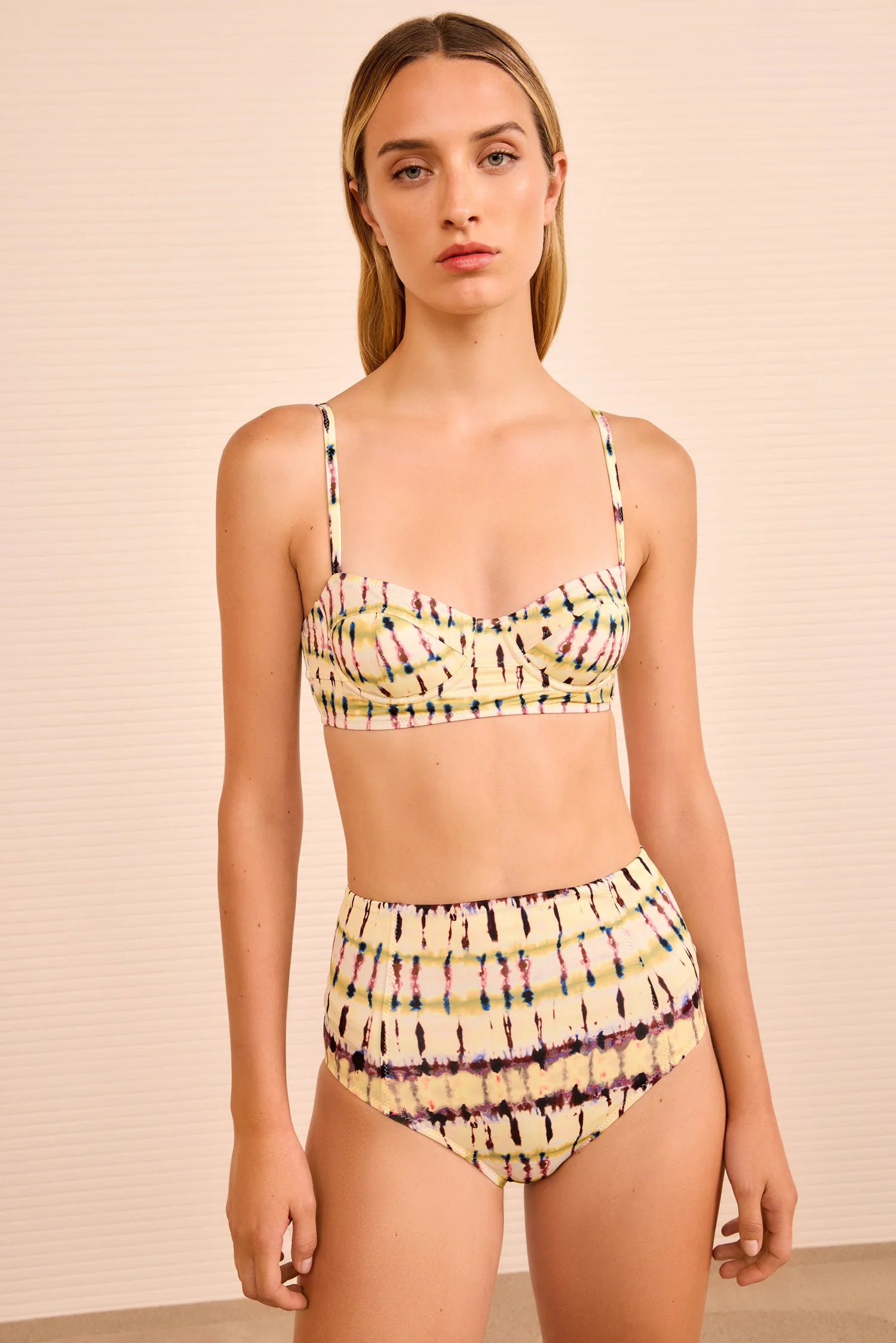 Zahara Bra Cup Bikini Top - Ombre | Ulla Johnson