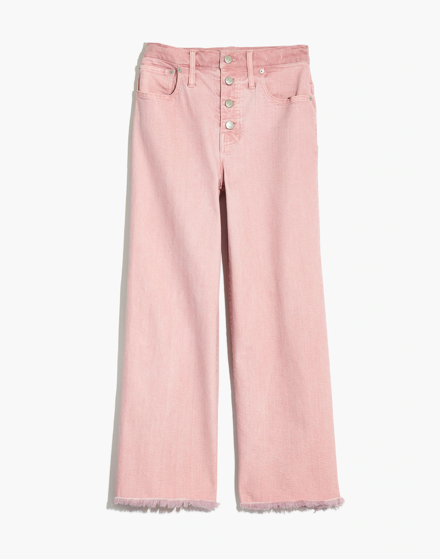 Wide-Leg Crop Jeans: Garment-Dyed Edition | Madewell