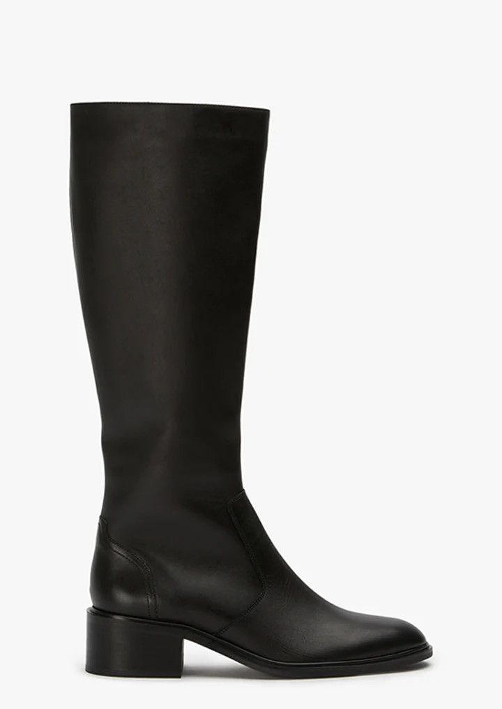 Flaunt Black Como Calf Boots | Boots | Tony Bianco | Tony Bianco (Australia & New Zealand)