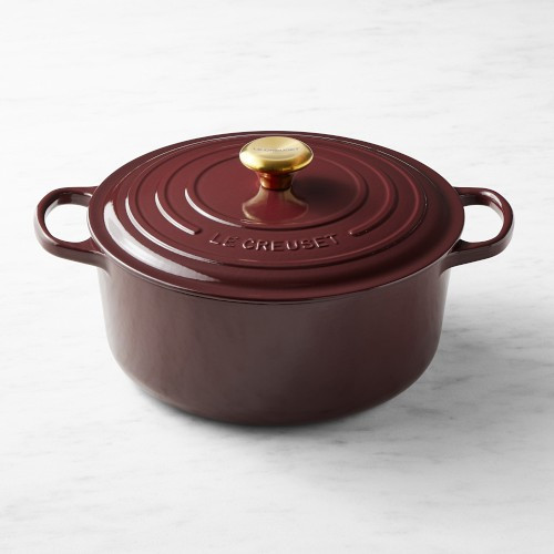 Le Creuset Signature Enameled Cast Iron Round Dutch Oven, 7 1/4-Qt., Rhone | Williams-Sonoma