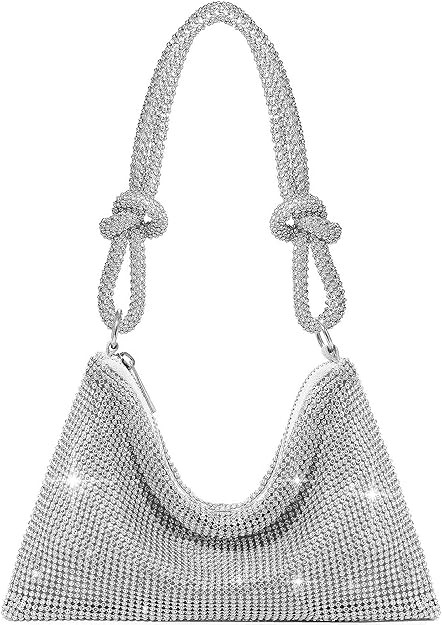 GEMIU Evening Bag Sparkle Purses for Women, Rhinestone Clutch Purse for Women Dressy Sequin Purse | Amazon (US)