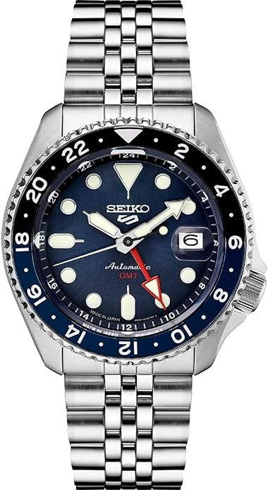 SEIKO Automatic Watch for Men - 5 -Sports - with Date Calendar and Luminous Hands & Markers, 100m... | Amazon (US)
