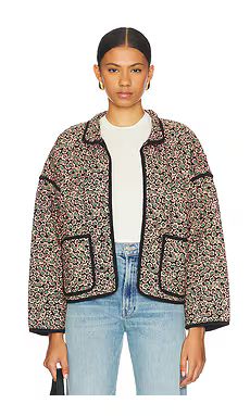 Free People Chloe Jacket in Midnight Combo from Revolve.com | Revolve Clothing (Global)