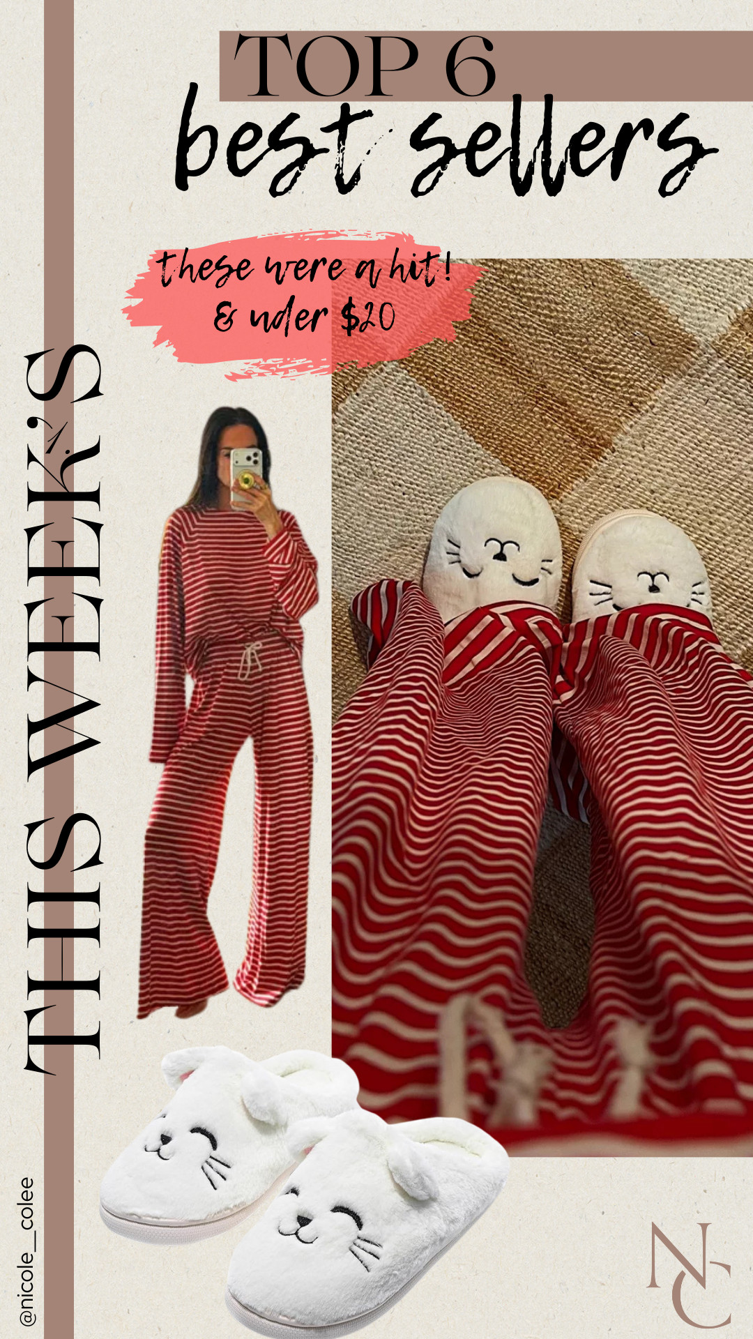 What you loved most this week!  All here for you to easily shop!

Nicole Colee, Amanda Uprichard, Target, Splits59, free people, slippers, gifts for her, red satin pj's, lbd, black dress 

 #LTKGiftGuide #LTKHoliday #LTKdayinmylife