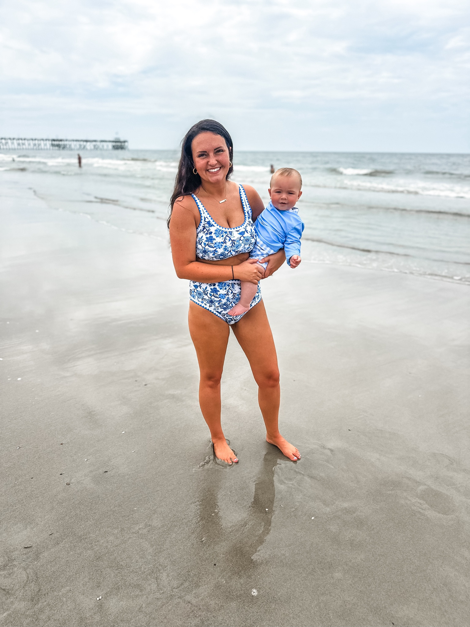 Wearing a size Medium! 

Mom swimsuits • postpartum swim • blue and white bathing suit • summer • travel outfit • floral • amazon swim • Amazon fashion 

#LTKswim #LTKtravel #LTKfindsunder50