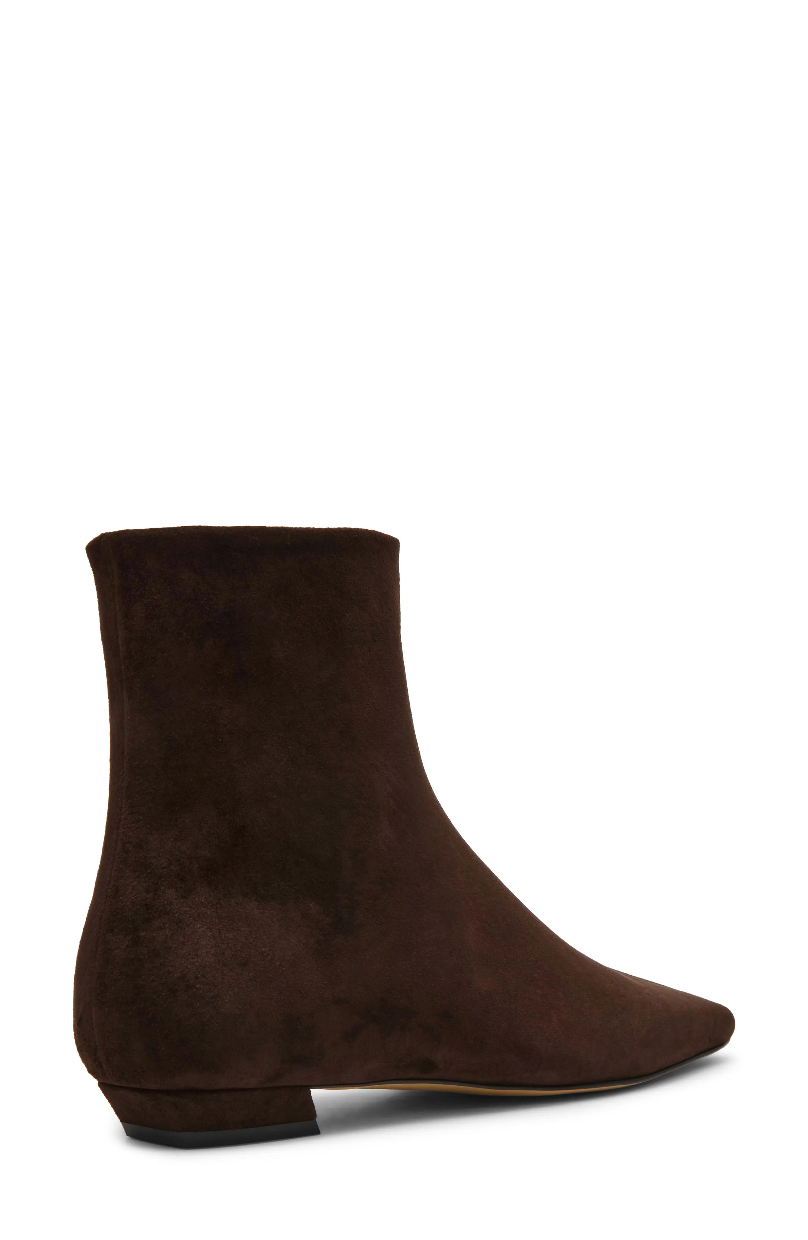 Steve Madden Zami Leather Bootie in Black Leather at Nordstrom, Size 8.5 | Nordstrom