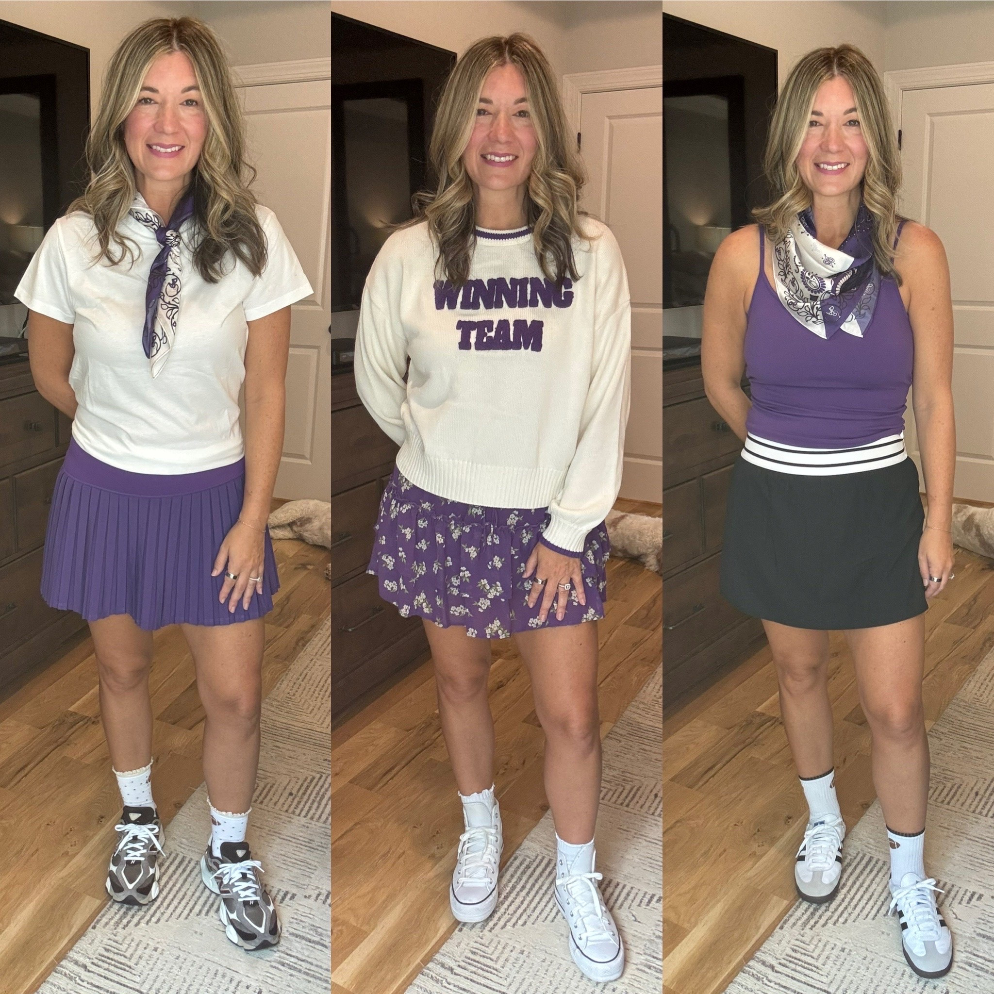 Three game day outfits! No matter your team colors, everything comes in so many colors. @Target

#LTKootd #LTKmomlife