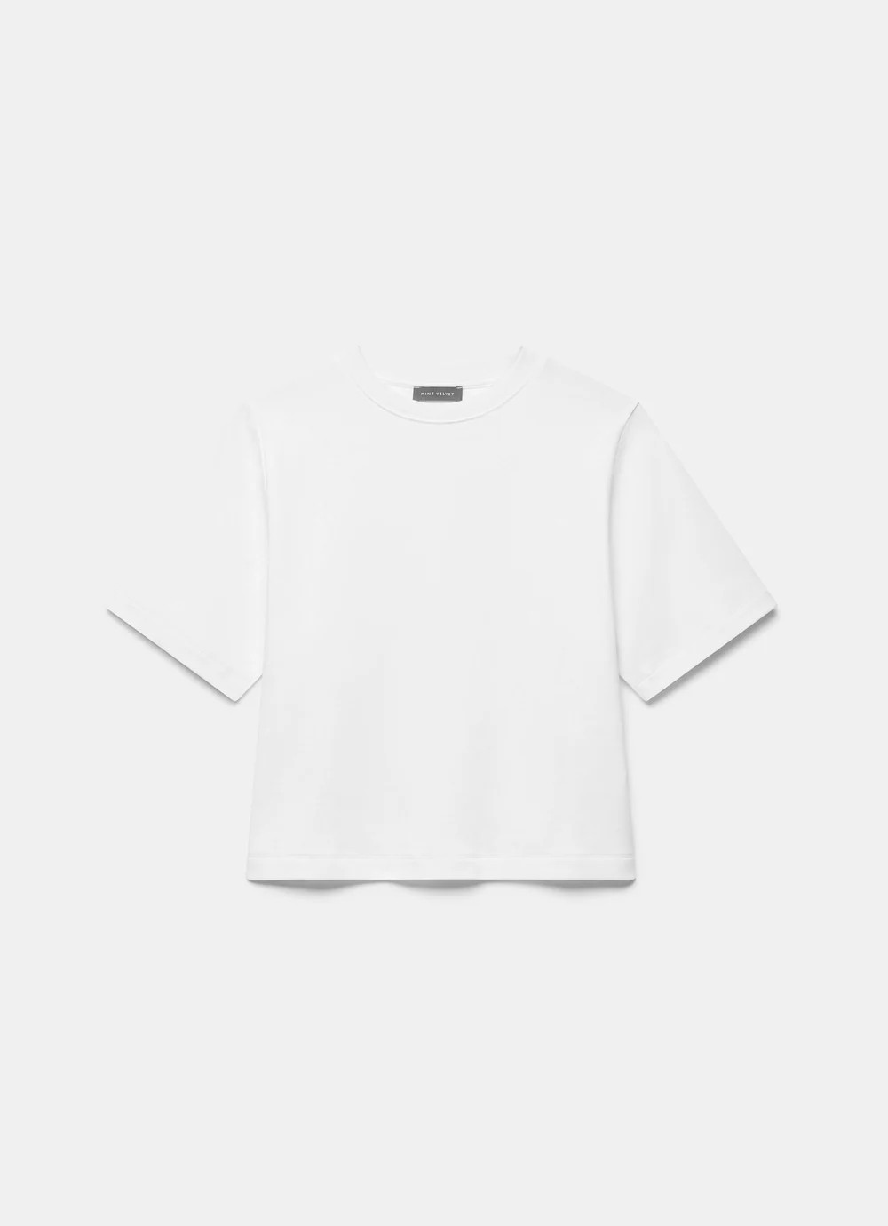 White Ultimate Cotton T-Shirt | Mint Velvet