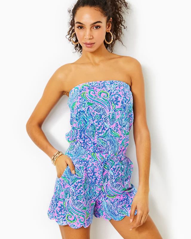 Jace Strapless Romper | Lilly Pulitzer