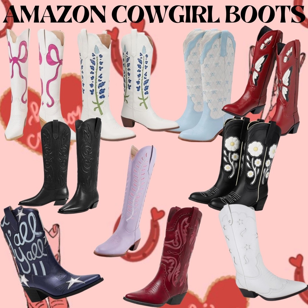 GET GAME DAY READY WITH SOME NEW BOOTS! 

Amazon l Womens Finds l Cowgirl Boots l Boots l GAMEDAY l GAMEDAY Ready 

#LTKU #LTKSeasonal #LTKFindsUnder100