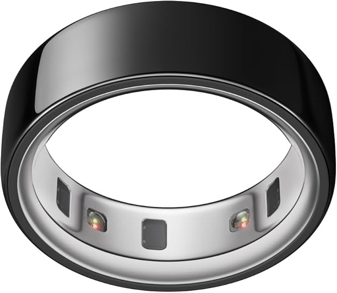 Oura Ring 4 - Black - Size 7 - Size Before You Buy | Amazon (US)