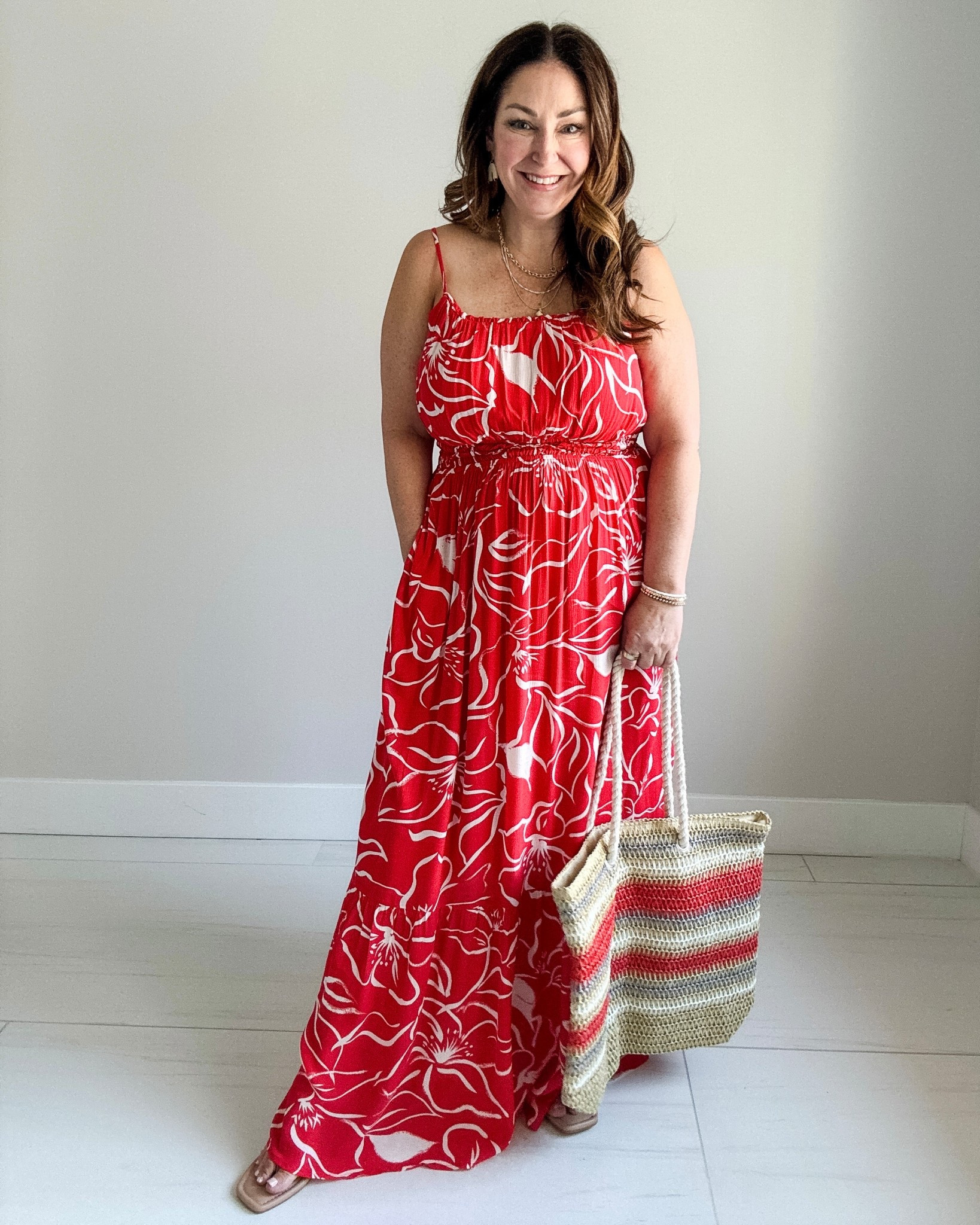 Red Maxi dress perfect for vacation runs true to size, wearing large. @EvereveOfficial #everevepartner #EvereveStyle

#LTKSeasonal #LTKOver40 #LTKMidsize