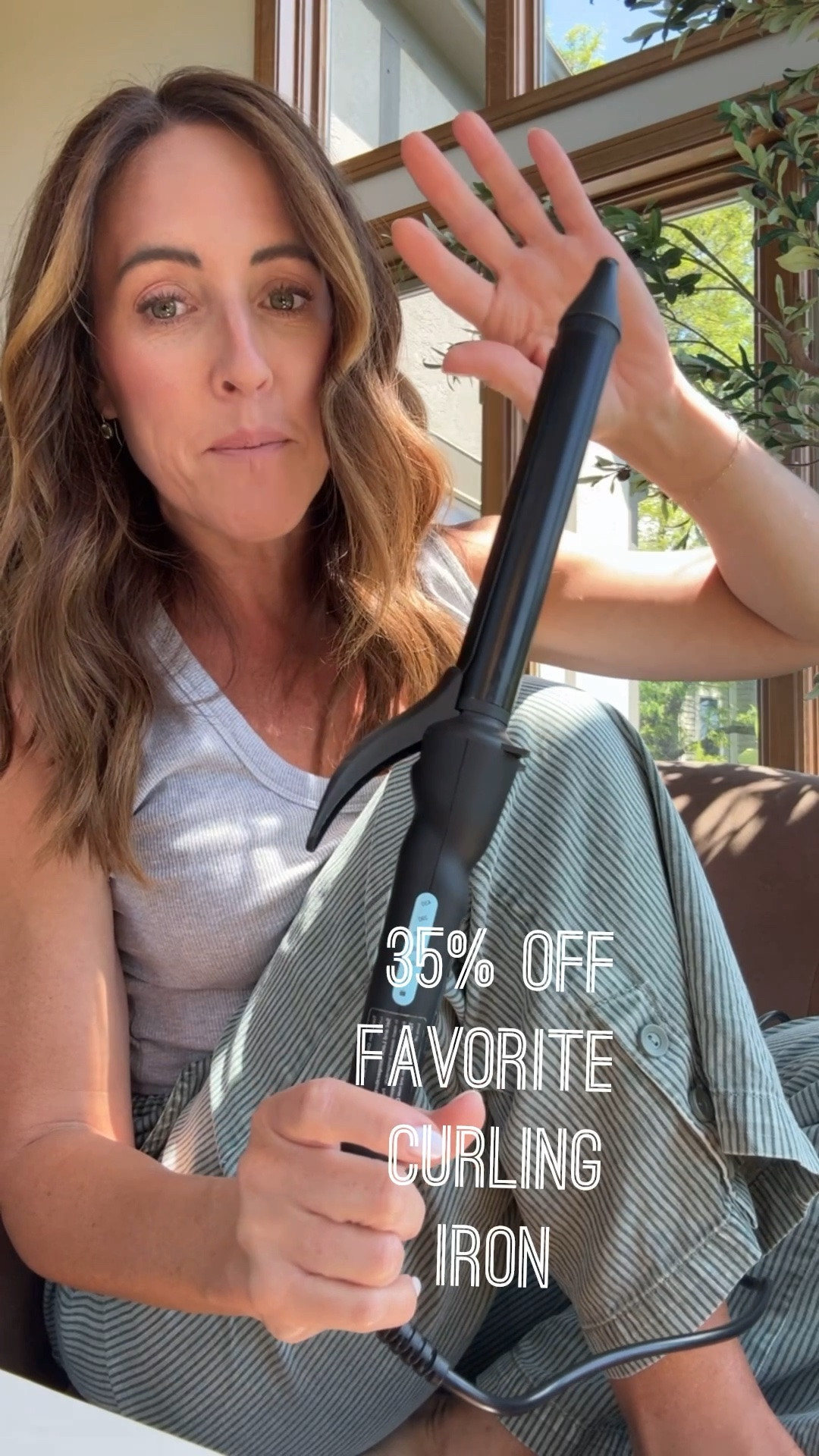The best curling iron. 35% off
Long barrel. 1”.

#LTKmomlife #LTKgrwm