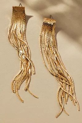 Long Fringe Earrings | Anthropologie (US)