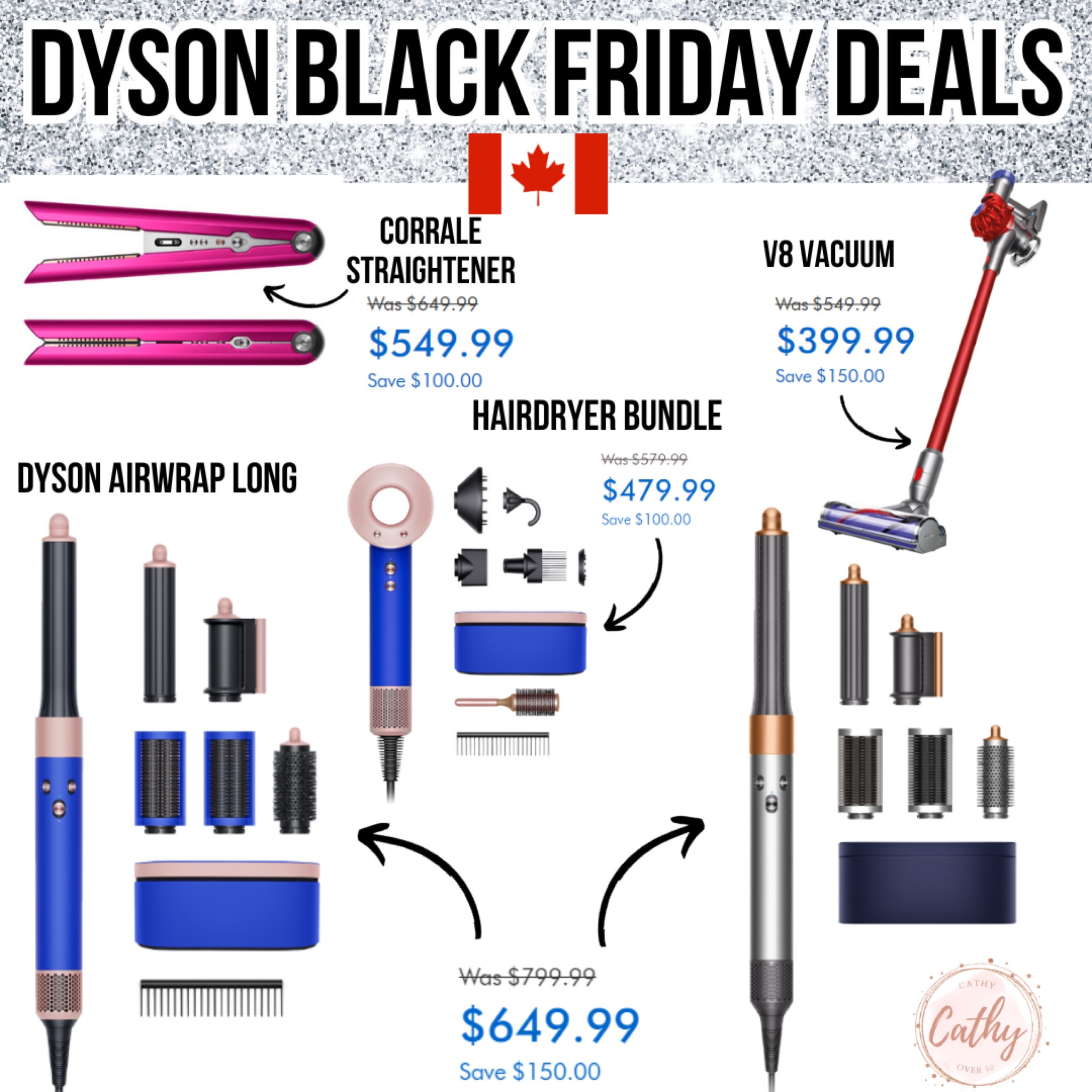 Dyson Canada Black Friday deals available now! Dyson Airwrap, Dyson Corrale hair straightener, Dyson Hairdryer, Dyson vacuum 
#vacuum #dyson #hairtools


#LTKCyberWeek #LTKGiftGuide #LTKsalealert