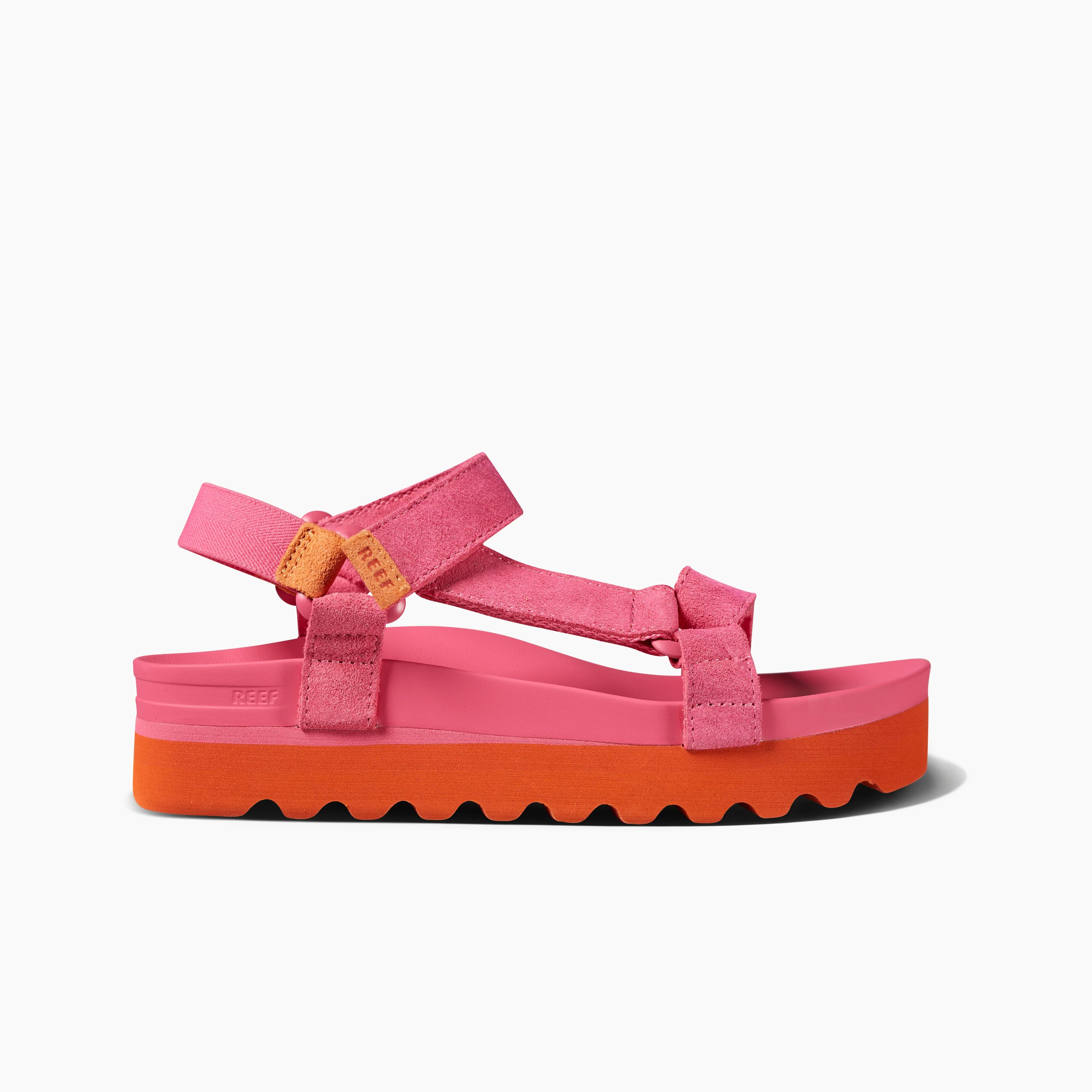 Women's Cushion Rem Hi Sandals in Orange Crush | REEF® | Reef