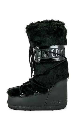 Classic Faux Fur Boot in Black | Revolve Clothing (Global)