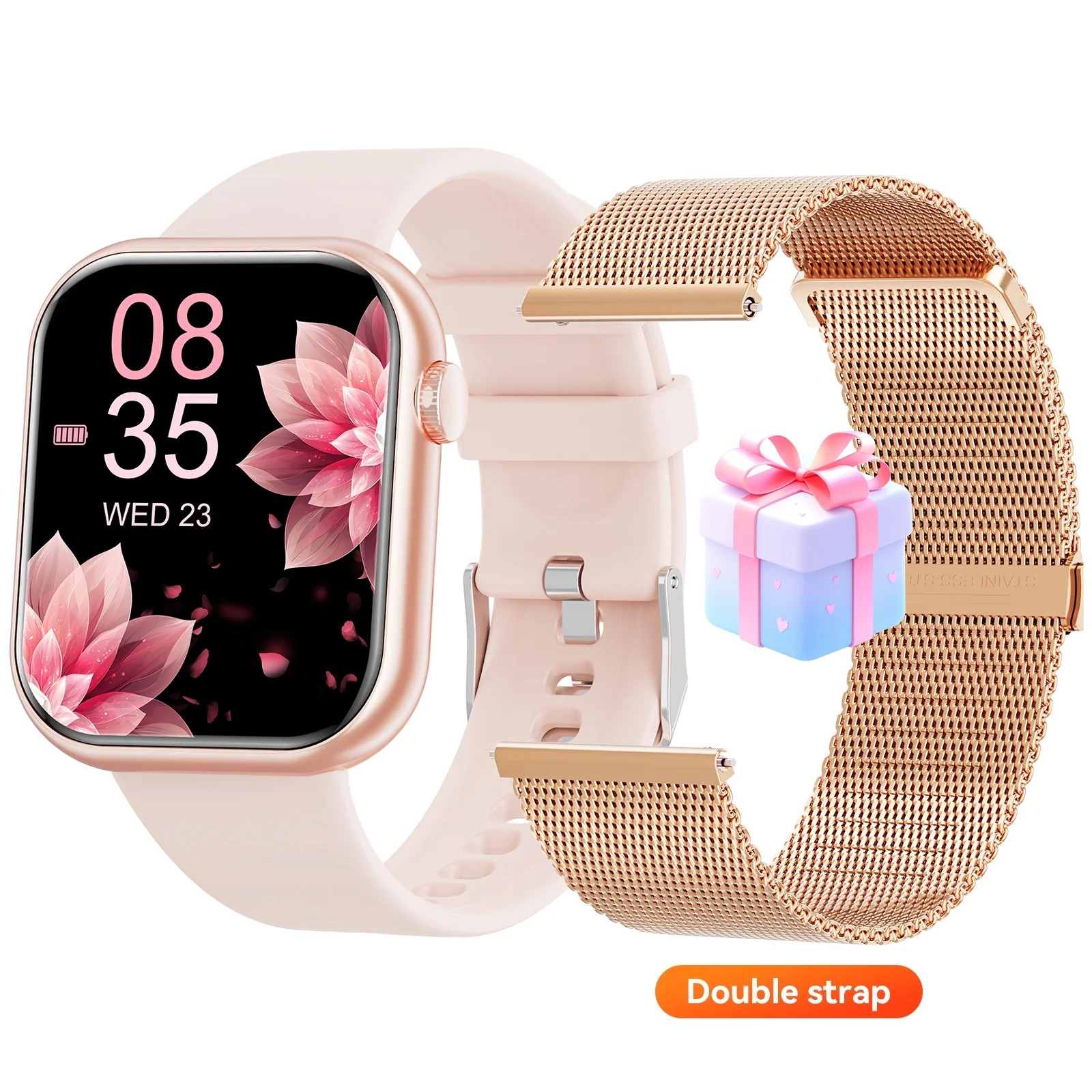 Mingdaln 2024 New 1.85-inch Men Women's Smartwatch with Answer/Make Calls/100+ Sports Modes/Messa... | Walmart (US)