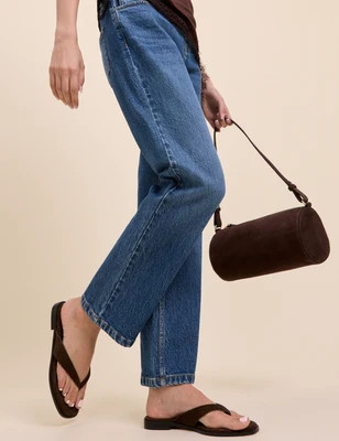 Brown Suede Flip Flops | Nobody's Child
