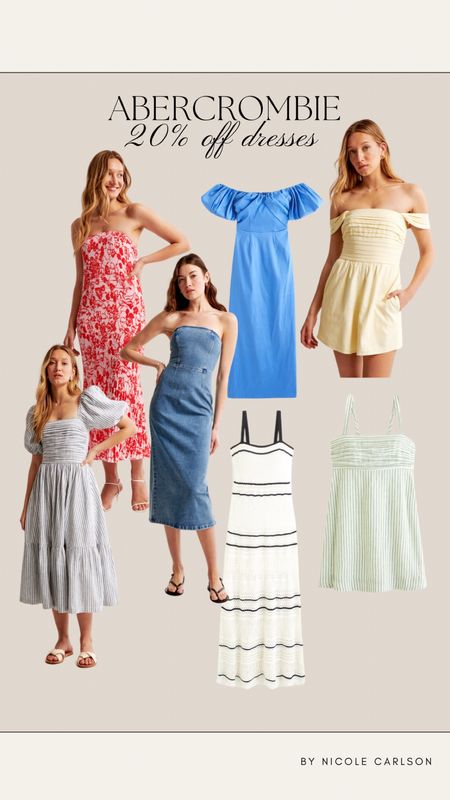 Abercrombie 20% off dresses

#LTKsalealert #LTKSeasonal