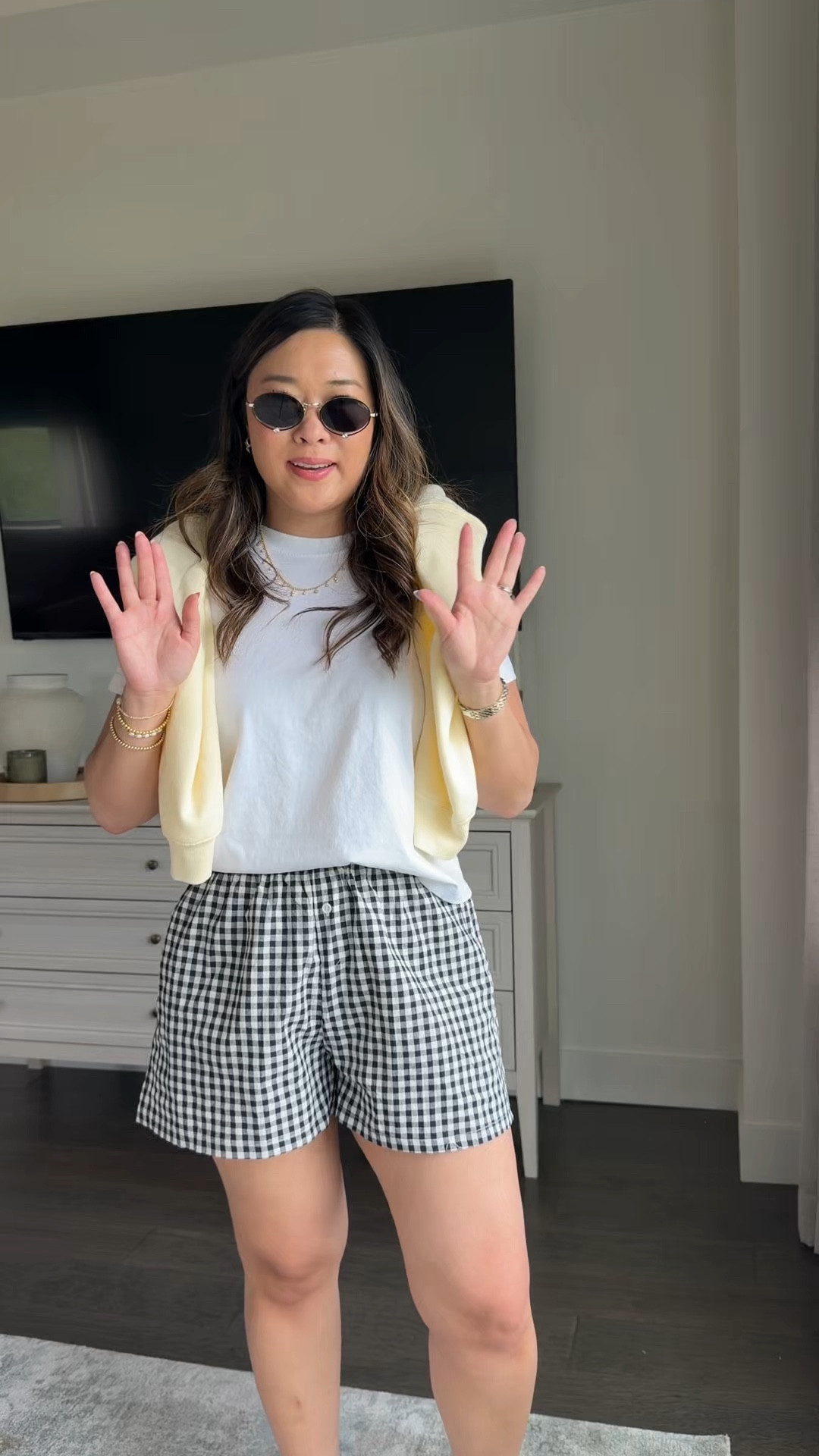 Casual chic styled outfits to elevate your summer style! This jumpsuit, set and easy pull on shorts are perfect for vacation or every day! 

Medium in everything

#LTKootd #LTKSeasonal #LTKPetite