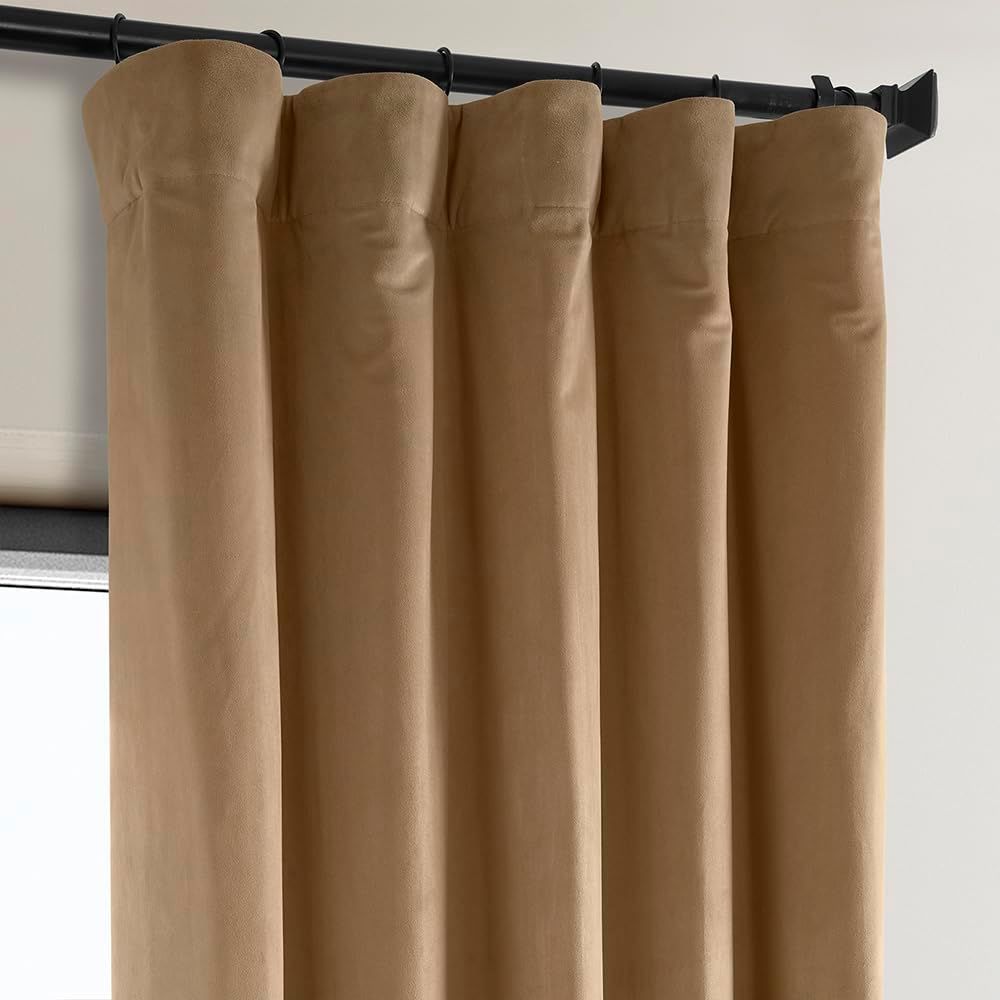 HPD Half Price Drapes Heritage Plush Velvet Curtains for Bedroom & Living Room 50 X 84, VPYC-1612... | Amazon (US)