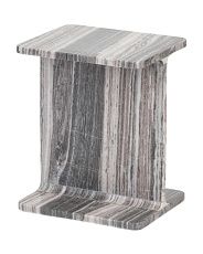 15x18x12 Solid Marble Accent Table | TJ Maxx