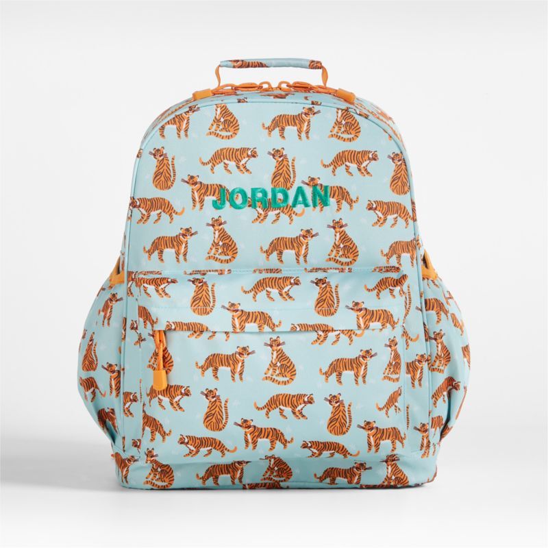 Large Kids Tiger Backpack for School | Crate & Kids | Crate & Barrel