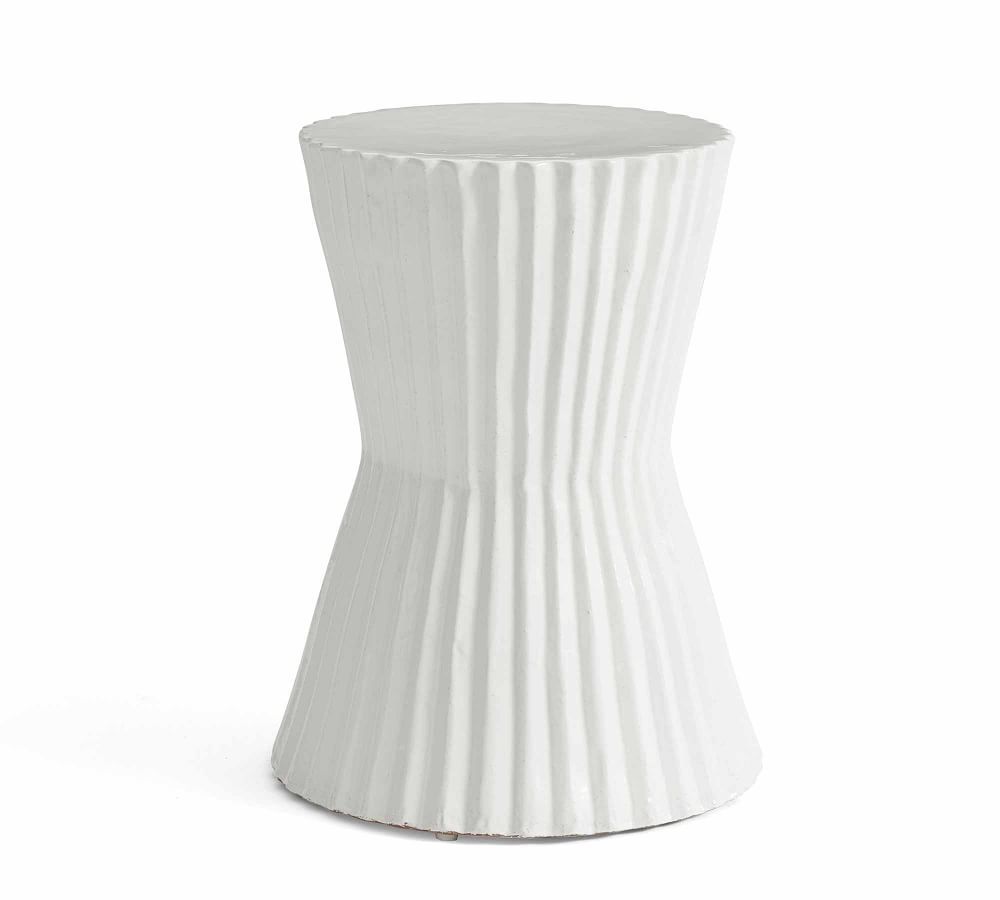 Fluted 14" Side Table | Pottery Barn (US)