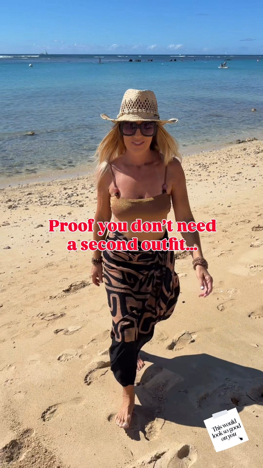 Would you go straight from the beach to lunch in this outfit? 🌊🍴
Sarong skirts are my vacation must-have.

Use code ISLE15 for 15% off on orders $70+ on Cupshe 

#LTKSeasonal #LTKU #LTKFindsUnder50