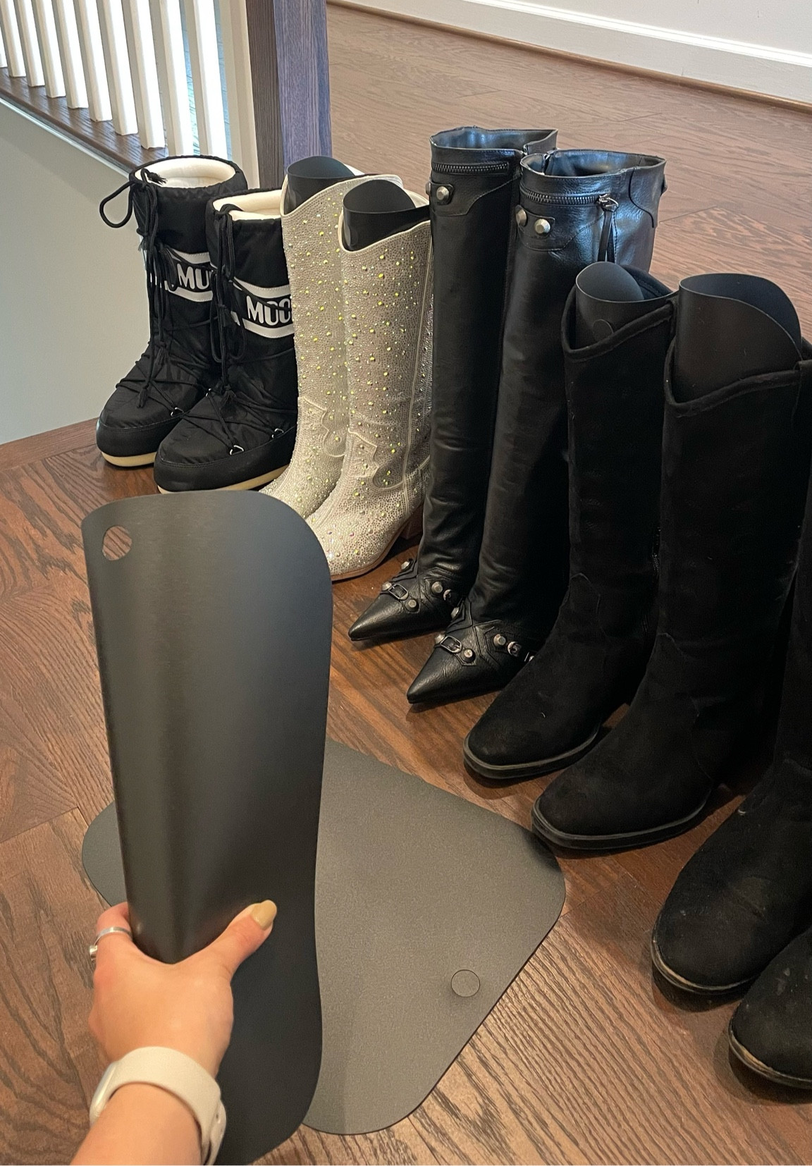 one of my best Amazon Prime Day purchases thus far: boot shapers/stabilizers!!!!! so easy to use, comes in many different sizes, flexible, and lightweight/discreet! 

#amazonprimeday #amazonfinds #amazonfashion #closetorganizer #closet #closetorganizing #organizer #bootshaper #boots #fashionfinds #amazonfashion #amazonfashionfinds #LTKunder50 #LTKstyletip #LTKsalealert

#LTKFind #LTKSeasonal #LTKshoecrush