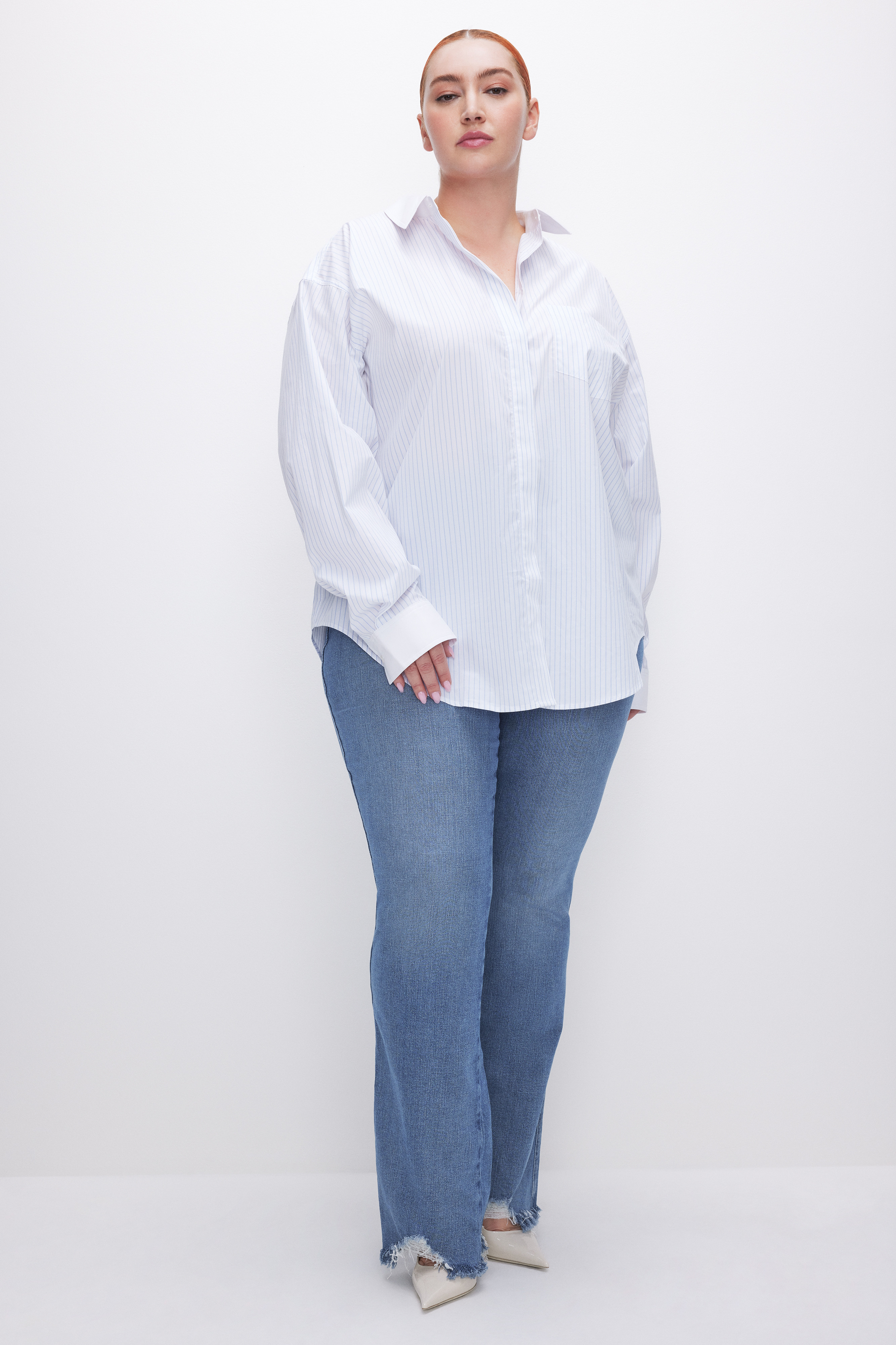 POPLIN SHIRT | Good American