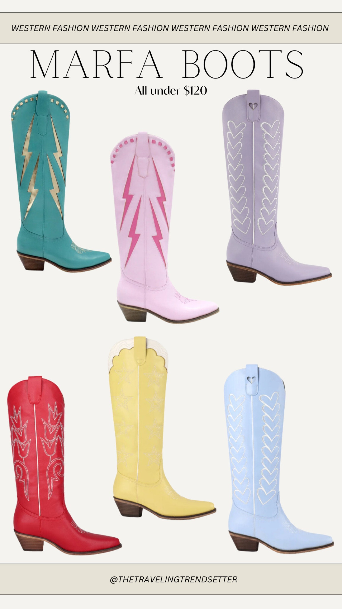 Marfa boots spring and summer cowgirl
Boots - cowgirl rodeo - country concert outfit idea - rodeo - western - Nashville 

#LTKFindsUnder100 #LTKFindsUnder50 #LTKStyleTip