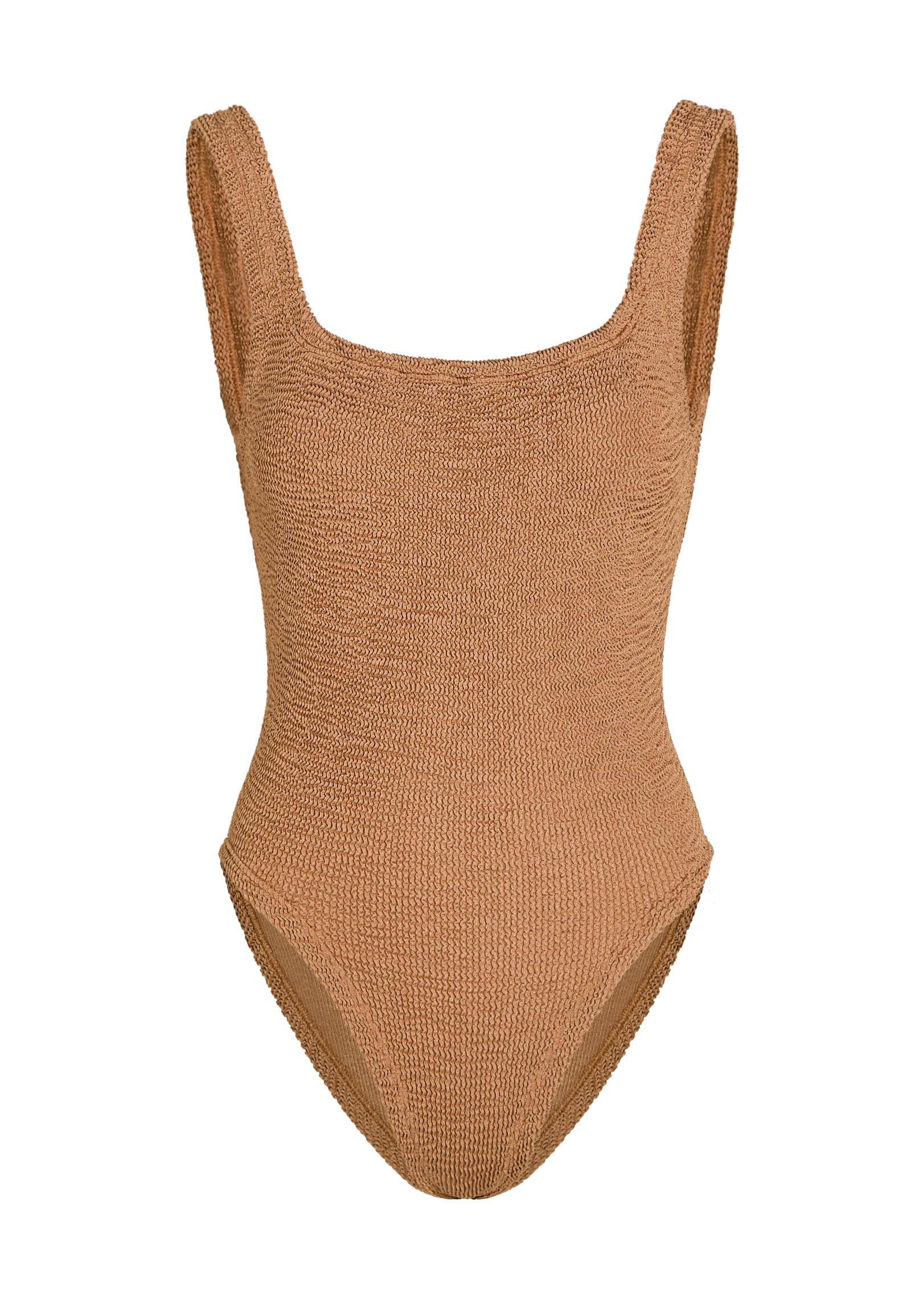 Square-neck crinkle swimsuit | Harvey Nichols