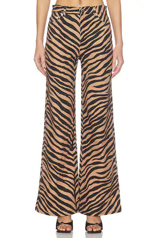 SIMONMILLER Rumie Printed Jeans in Brown. - size 24 | Revolve Clothing (Global)