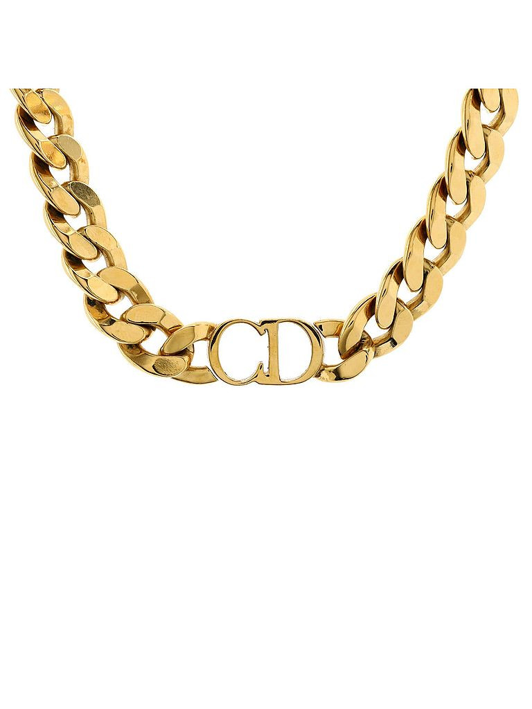Christian Dior Necklace: White Jewelry - Used | ThredUp
