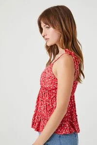 Floral Tie-Strap Cami | Forever 21 (US)