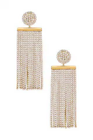 Ettika Crystal Dangle Earring in Gold from Revolve.com | Revolve Clothing (Global)