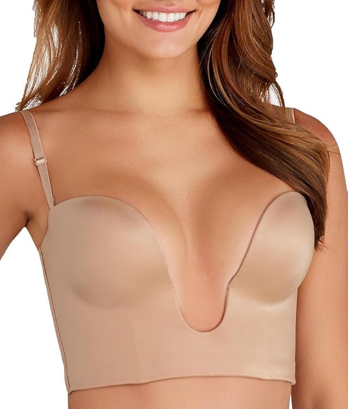 Fine Lines New Refined Plunge Bustier Bra (RL029A) | Amazon (US)