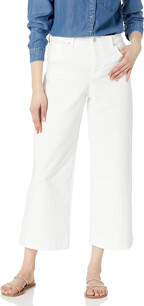 Gloria Vanderbilt Women's Amanda Wide Leg Crop Length Jean | Amazon (US)