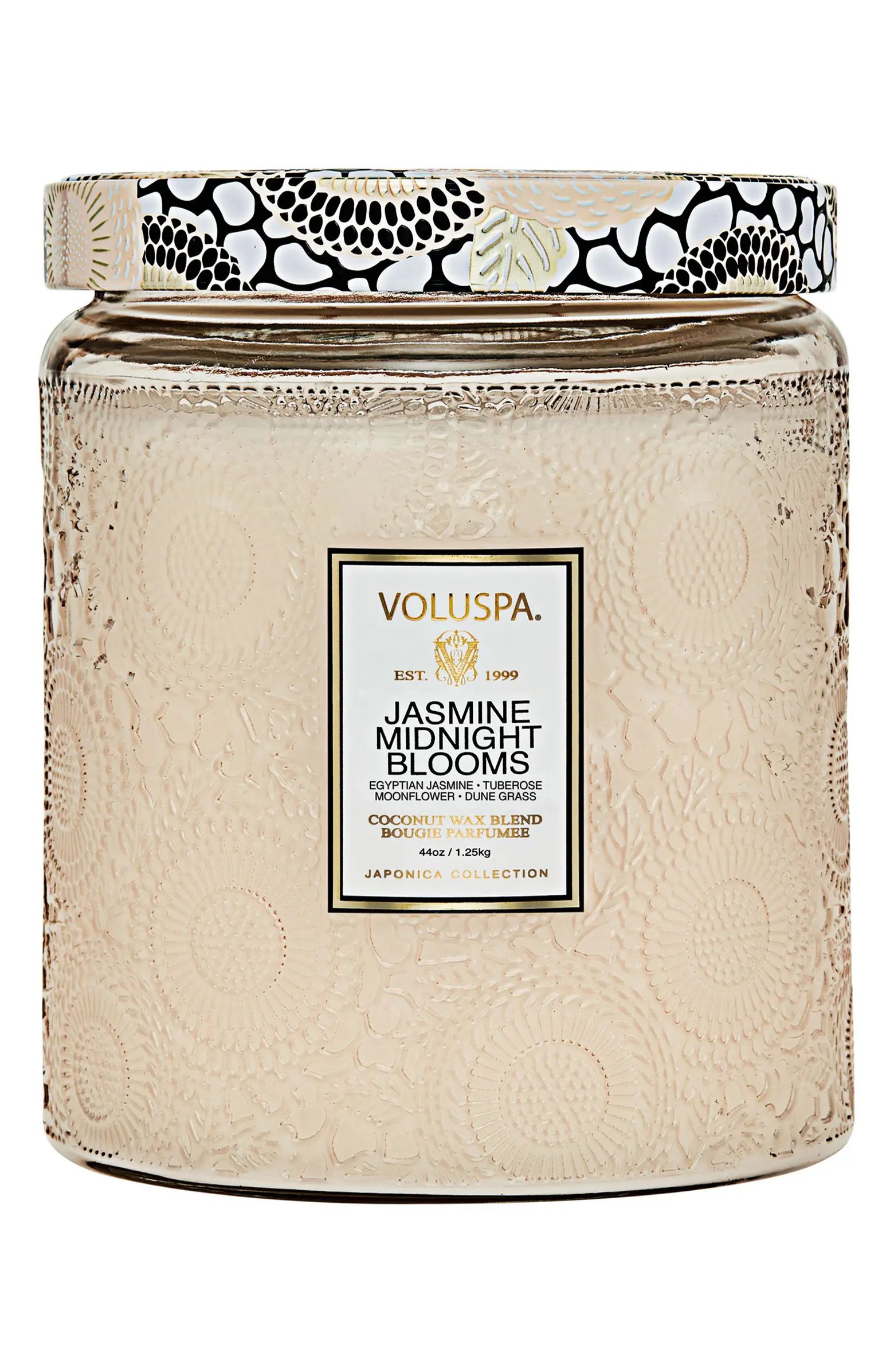 Voluspa Jasmine Midnight Blooms Luxe Jar Candle | Nordstrom | Nordstrom